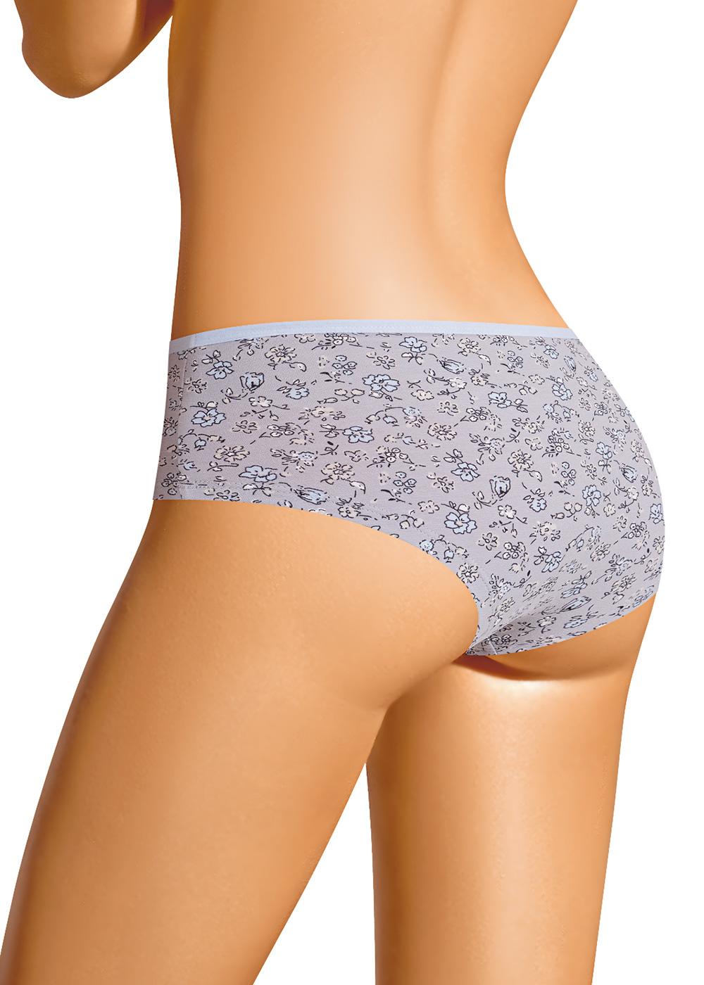 CLE SH1177/3 Трусы женские шорты SH1177/3 серый/св.голубой