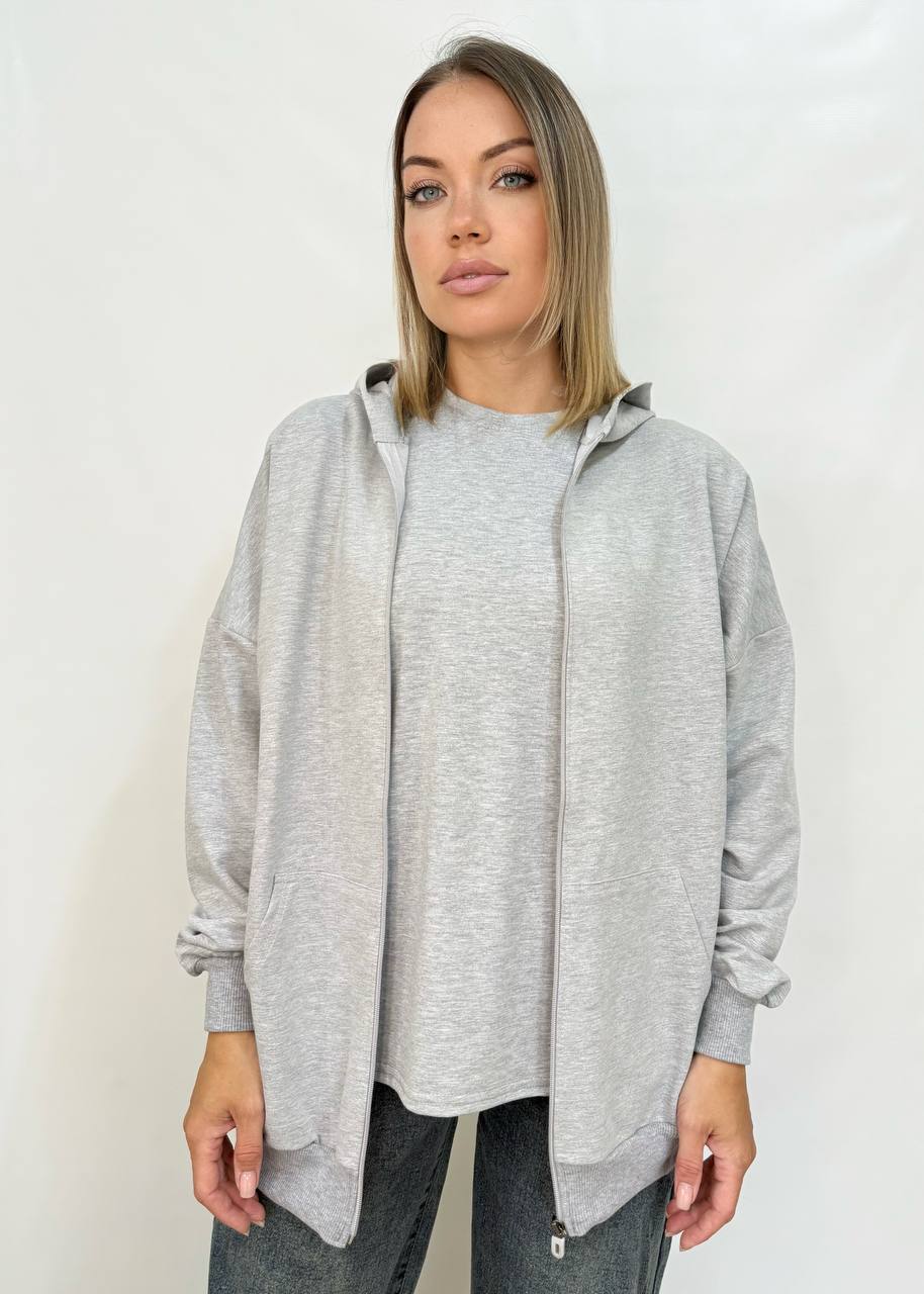 Толстовка и футболка OVER SIZE (хлопок)