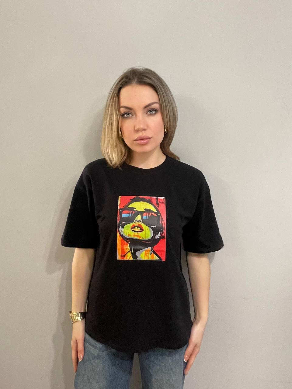 Футболка OVER SIZE (плотный хлопок)