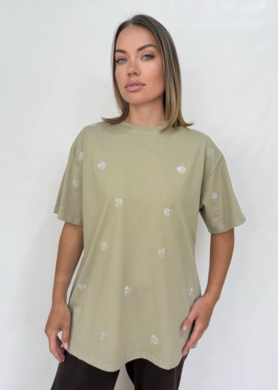 Футболка OVER SIZE (плотный хлопок)