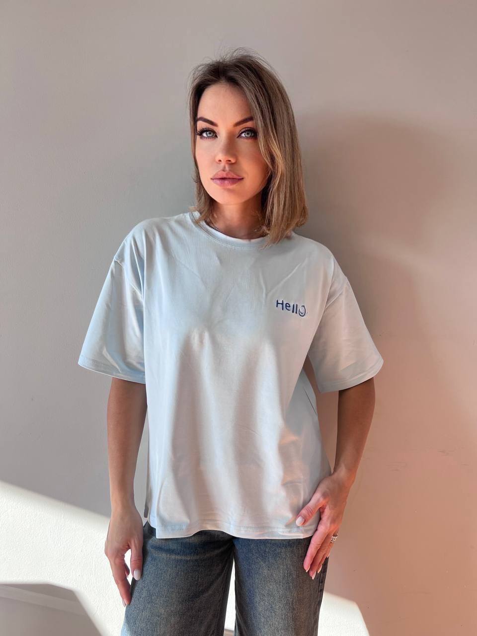 Футболка OVER SIZE (плотный хлопок)