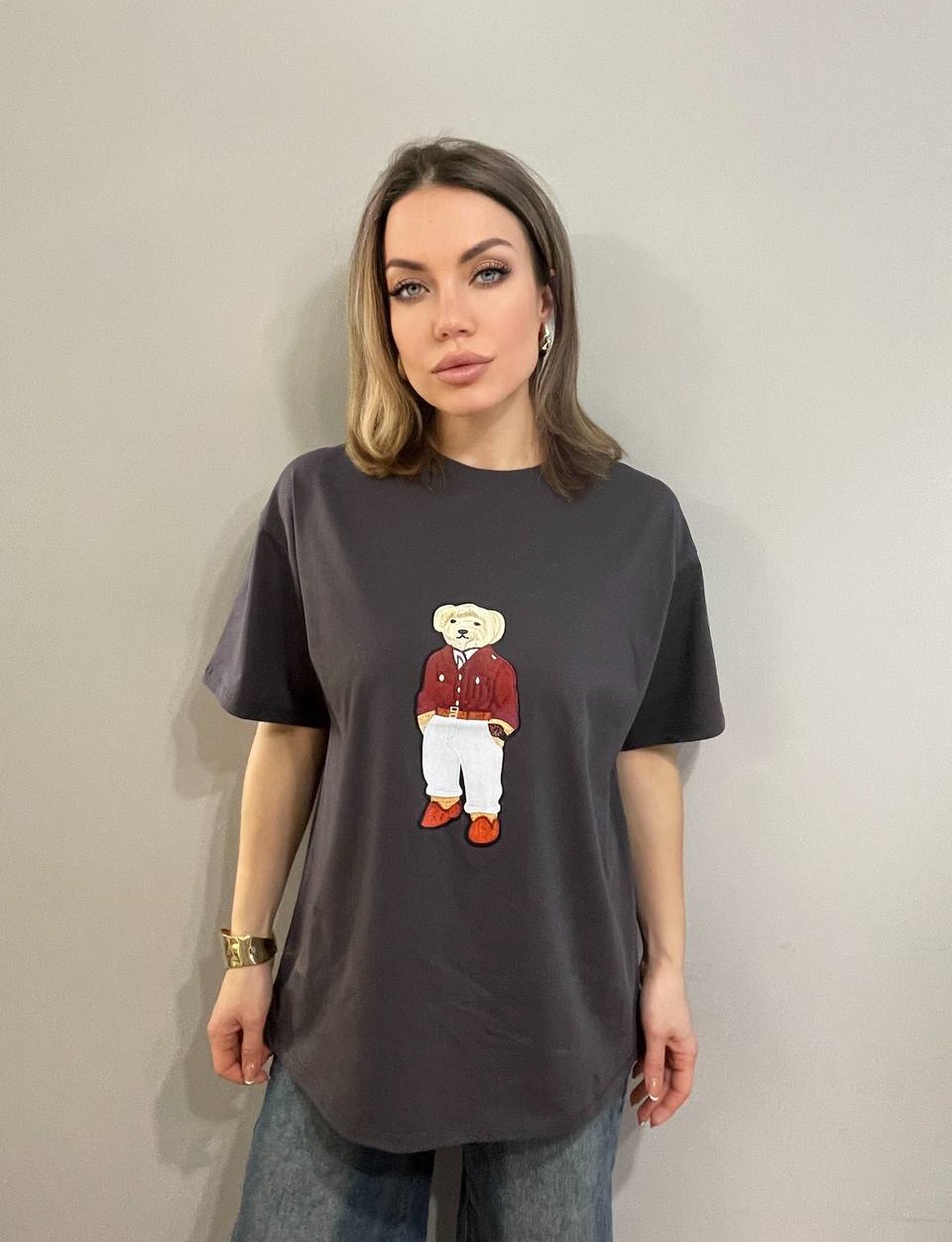 Футболка OVER SIZE (плотный хлопок)