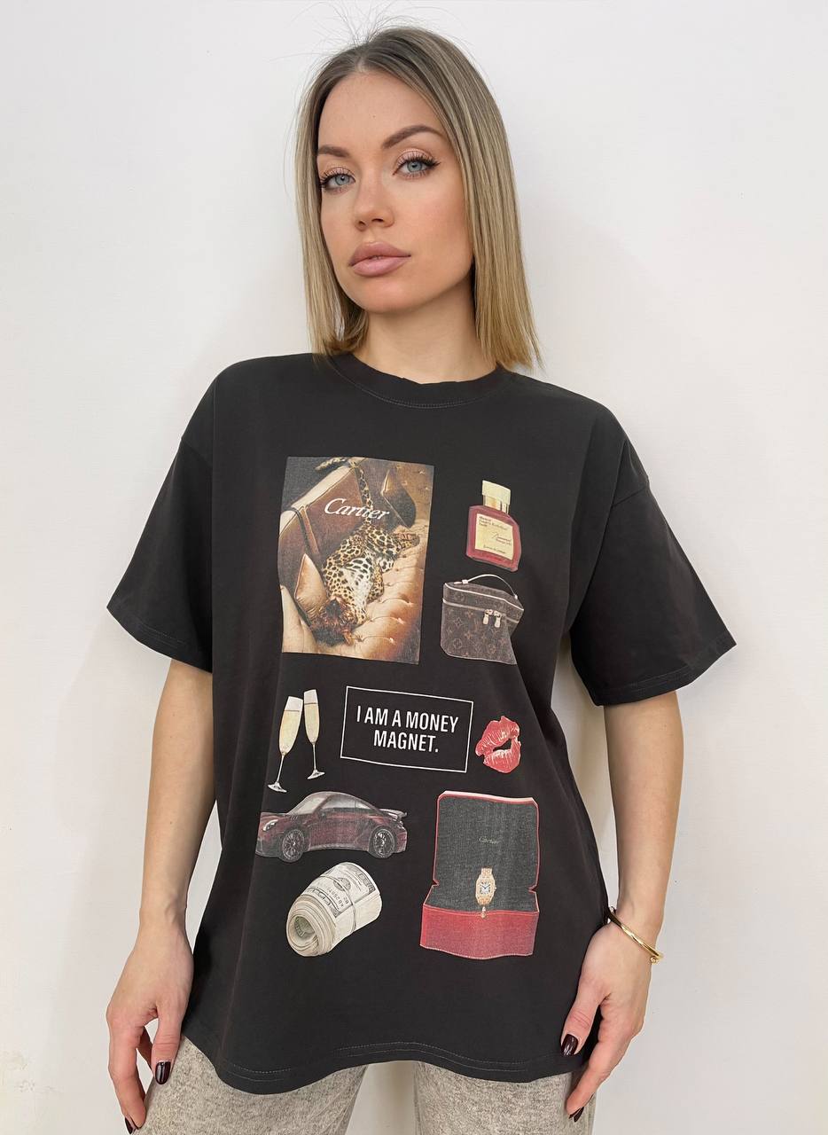 Футболка OVER SIZE (плотный хлопок)