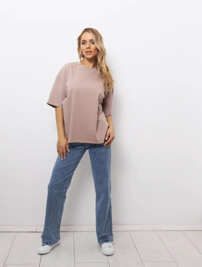 Футболка OVER SIZE (плотный хлопок)