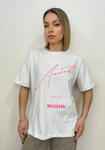 Футболка OVER SIZE (плотный хлопок)