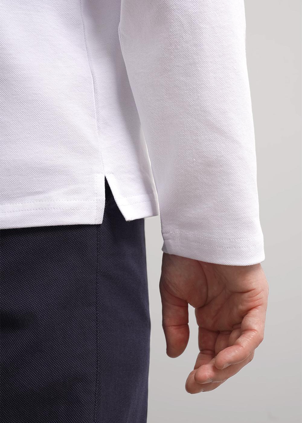 Ст.цена 1499р CLE 452591/03зл Поло мужское 452591/03зл белый