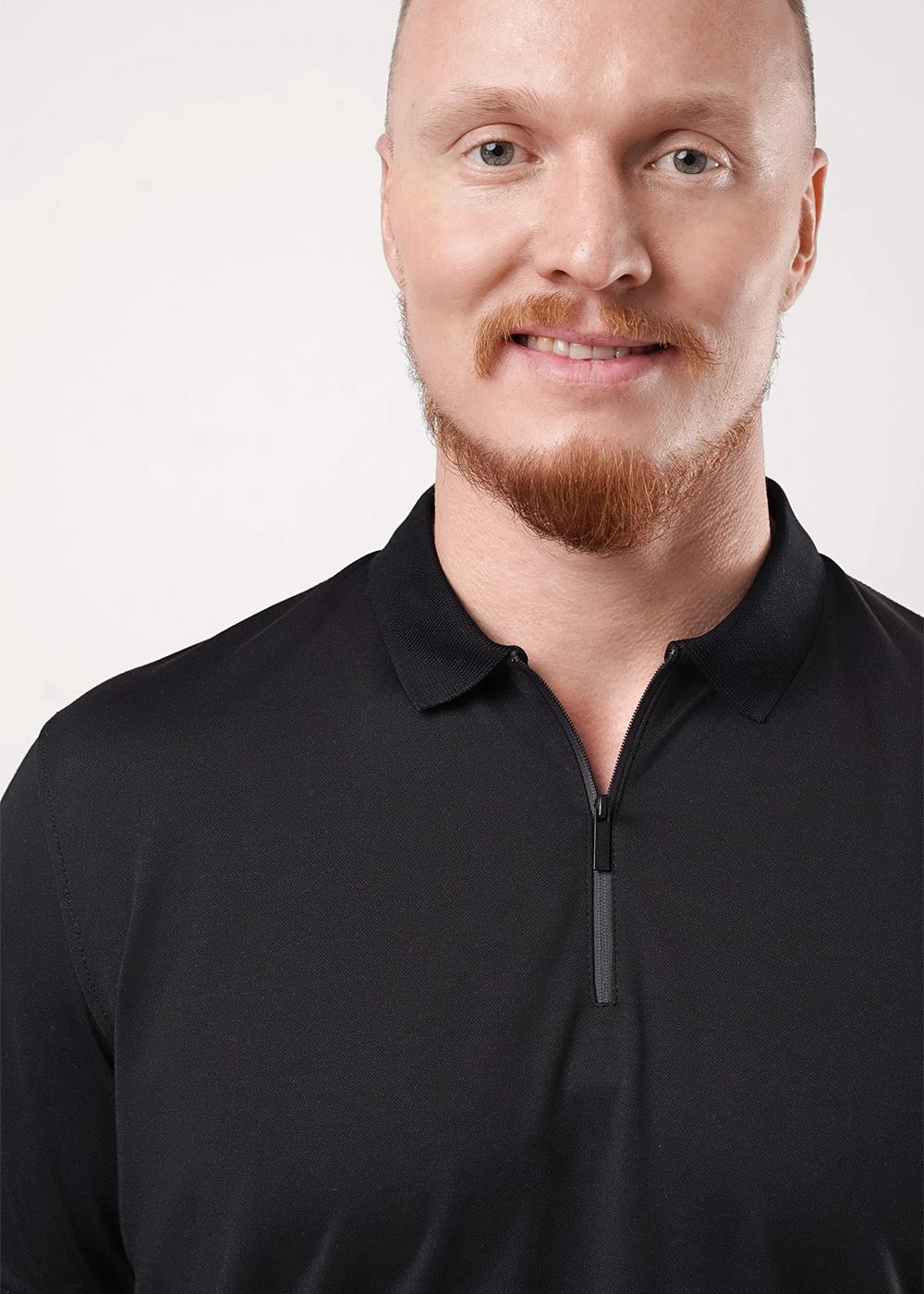 Ст.цена 1349р CLE 442498/24зэ Поло мужское 442498/24зэ чёрный