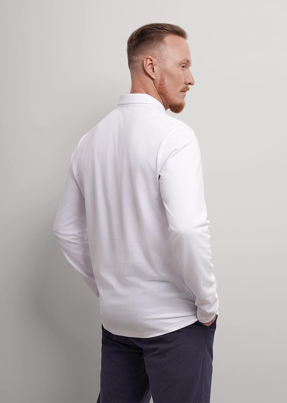 Ст.цена 1499р CLE 452591/03зл Поло мужское 452591/03зл белый