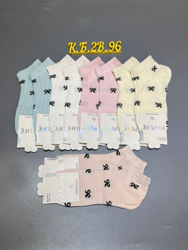Носки женские 10 пар (разного цвета), код 3711728
