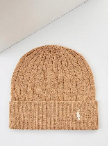 Шапка Polo Ralph Lauren 1287 песочный