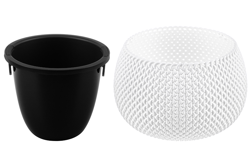 БЫЛО 585 руб! Кашпо 2,3 л 24*24*16 см