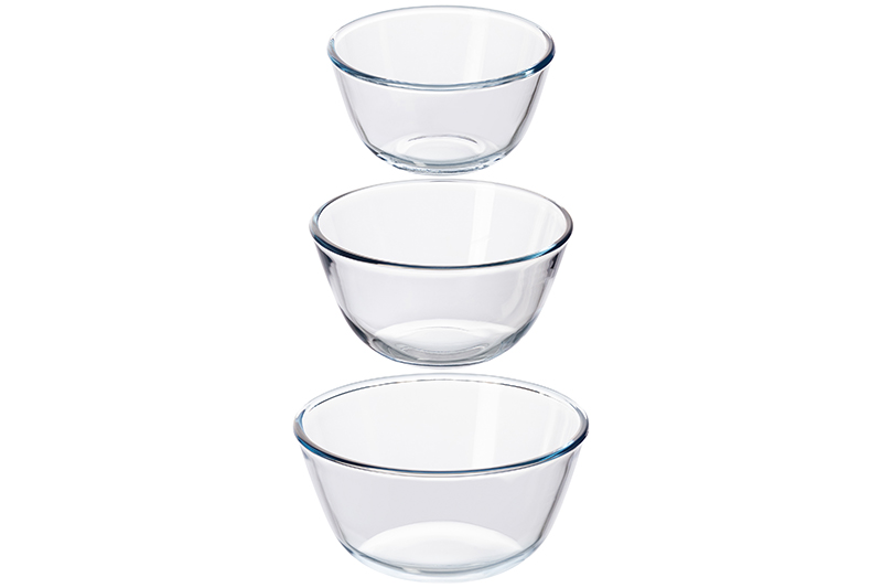 БЫЛО 1045 руб! Набор 3 салатников 800 мл, 1050 мл, 1,6 л