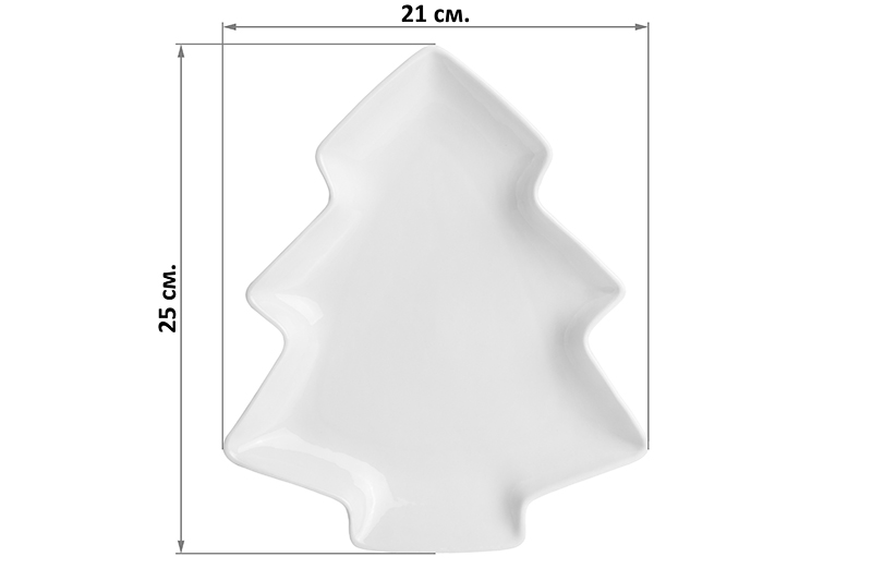БЫЛО 611 руб! Блюдо 400 мл 25*21*2,5 см