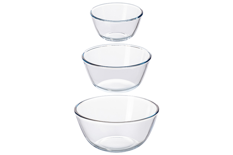 БЫЛО 1247 руб! Набор 3 салатников 800 мл, 1,6 л, 2,7 л