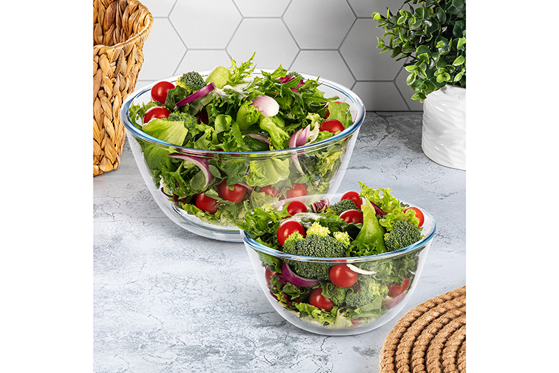 БЫЛО 880 руб! Набор 2 салатников 1050 мл, 2,1 л