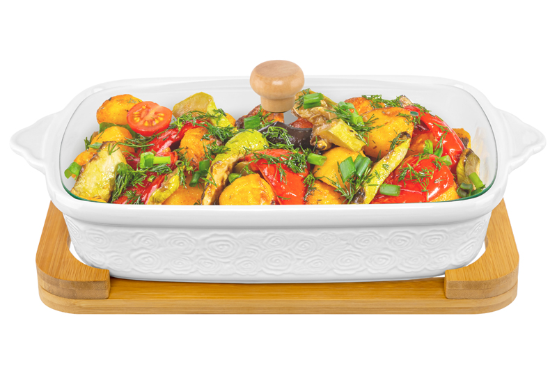 БЫЛО 2808 руб! Блюдо д/зап и серв 37*21*12 см 1,9 л