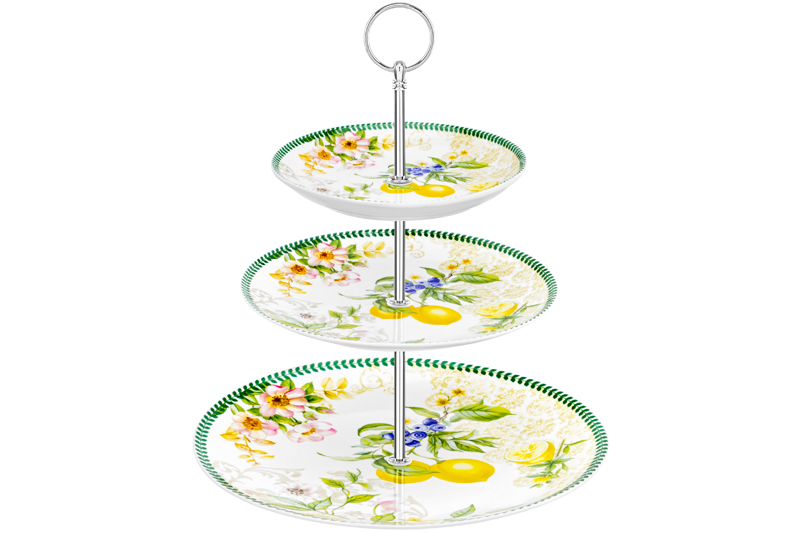 БЫЛО 1707 руб! Блюдо-этажерка 3-х ярусная