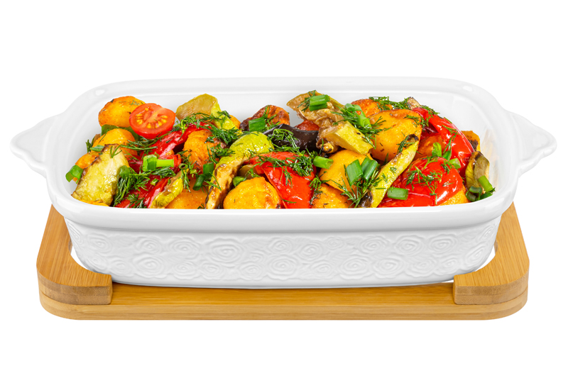 БЫЛО 2808 руб! Блюдо д/зап и серв 37*21*12 см 1,9 л