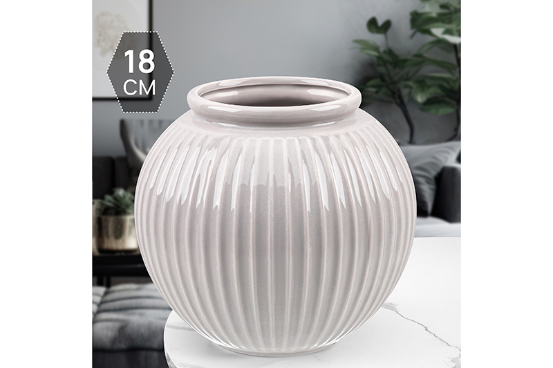 БЫЛО 1136 руб! Ваза 18 см 3 л