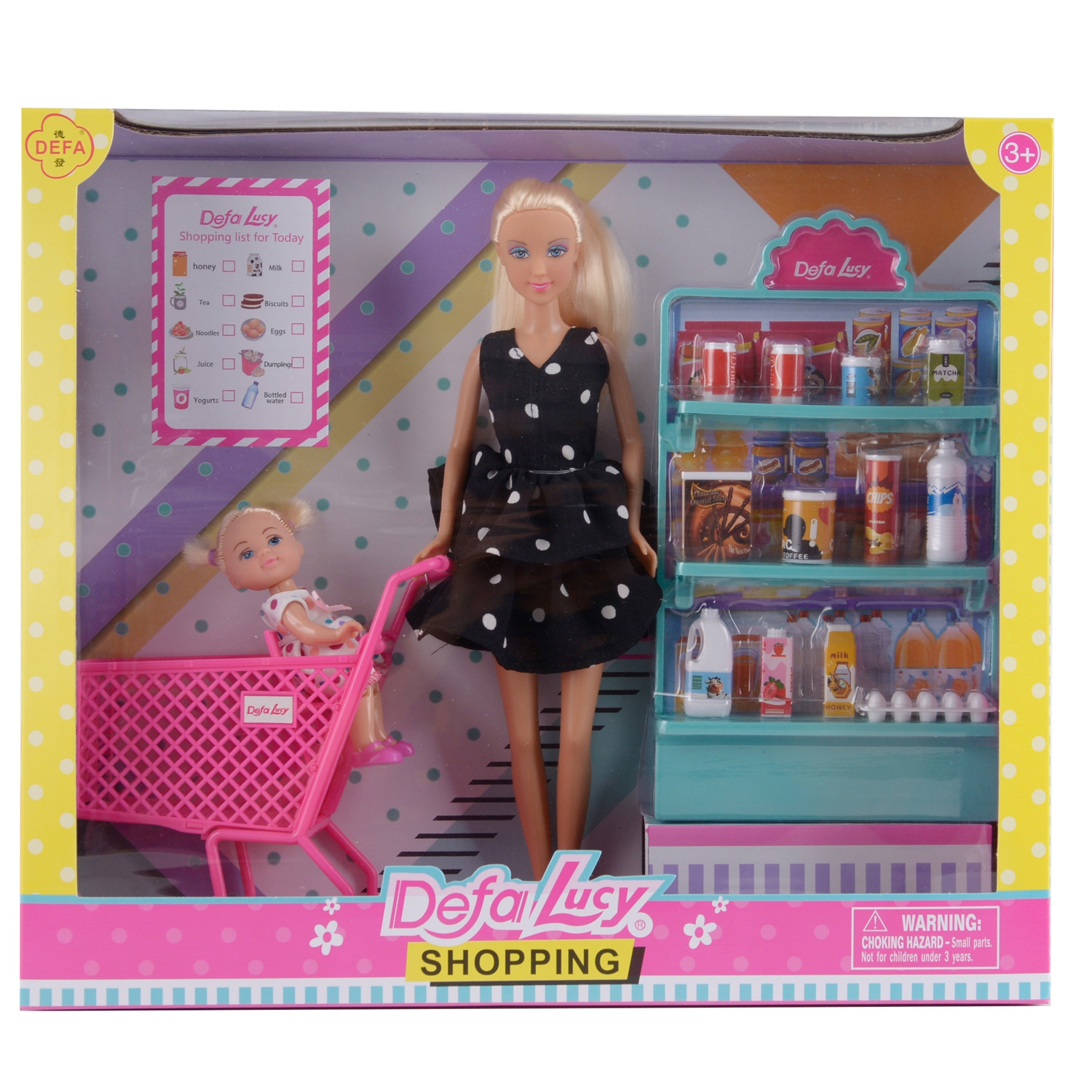 1 шт. доступно к заказу/ Игровой набор с куклами DEFA Lucy