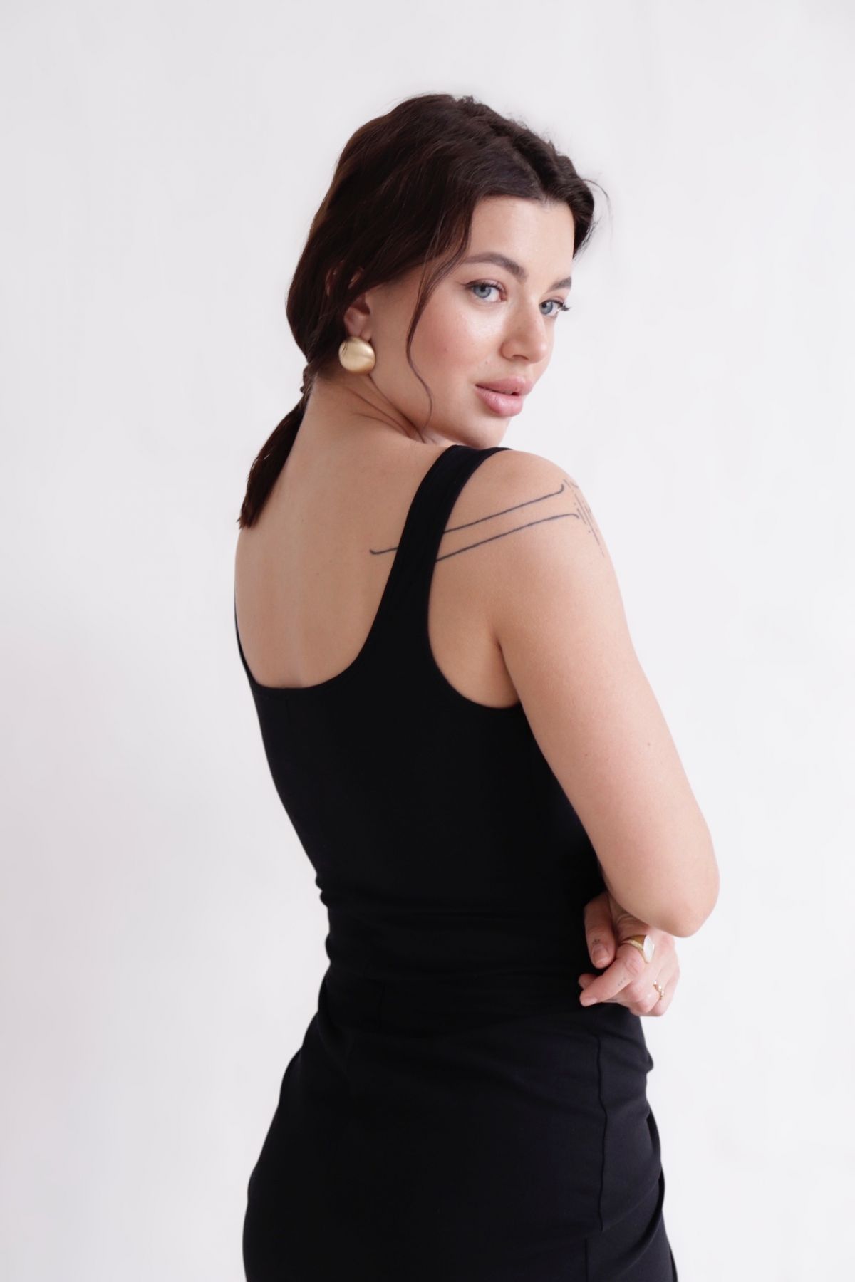 16750 Платье черное (42, 44)