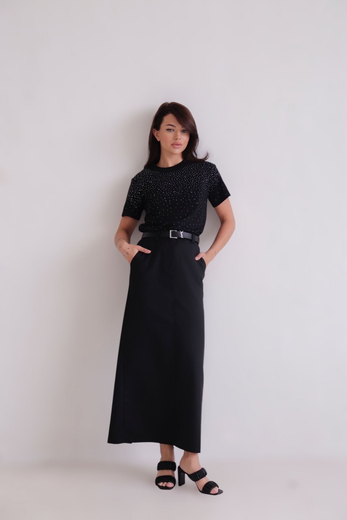 12034 Юбка черная