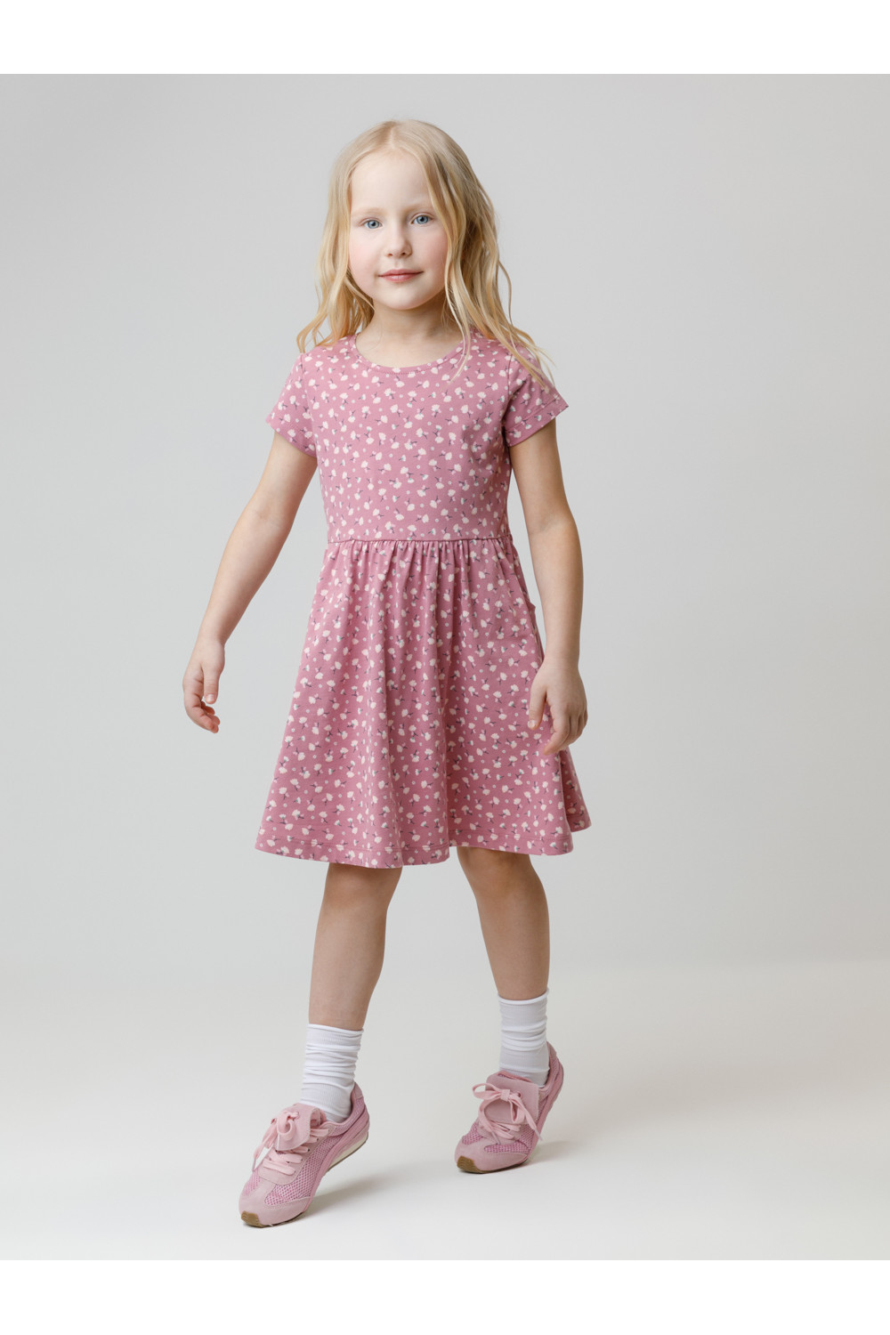 Crockid Платье КР 5644 темно-розовый 1710 Н083 к643 Crockid