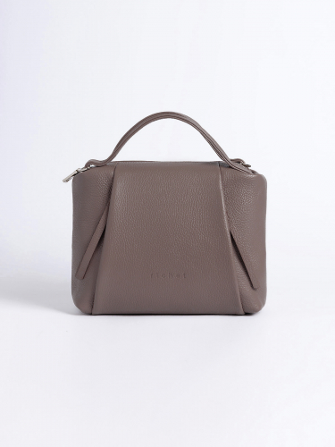 Женская кожаная сумка Richet 2645LN 612 Тауп