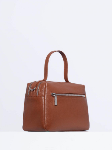 Женская кожаная сумка Richet 3253LN 356 Рыжий