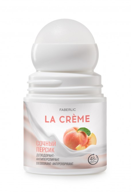 НОВИНКА !! Дезодорант-антиперспирант «Сочный персик» La Crème