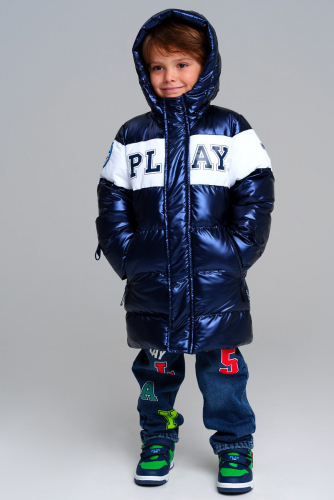 Пальто PLAYTODAY 32412004 Тёмно-синий