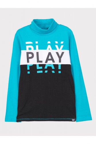 Ст.цена 733р. Водолазка PLAYTODAY 32411329 Разноцветный