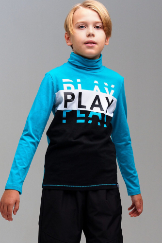 Ст.цена 733р. Водолазка PLAYTODAY 32411329 Разноцветный