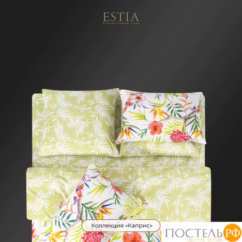 Estia КАПРИС КПБ 200х210-1/230х250-1/50х70-2/70х70-2, 6пр.,бамб/хл C