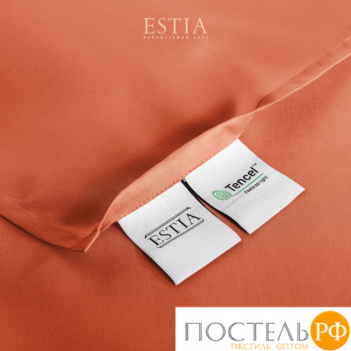 Estia ОРНЕЛЛА оранж КПБ 200х210-1/240х260-1/50х70-2/70х70-2, 6 пр., тенсель