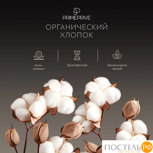 PRIME PRIVE ТОРГЕР КПБ 200х210-1/230х250-1/50х70-2, 4 пр., хл./сатин