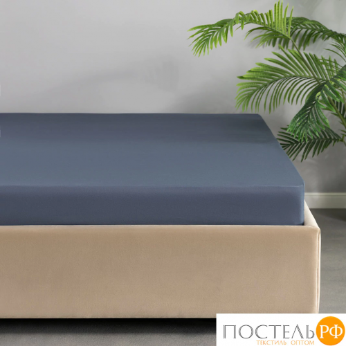 MEDSLEEP ВЕРНЕР Простыня на резинке 160х200+30, 1 пр., хл./сатин