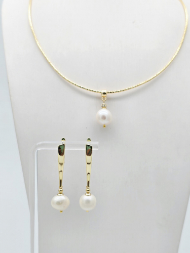 91003246 Серьги Selena Pearls