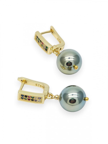 91003192 Серьги Selena Pearls