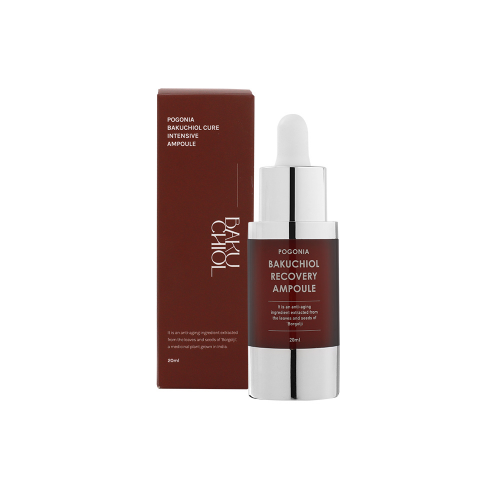 [POGONIA] Сыворотка для лица интенсивная БАКУЧИОЛ омолаживающая Bakuchiol Recovery Ampoule, 20 мл