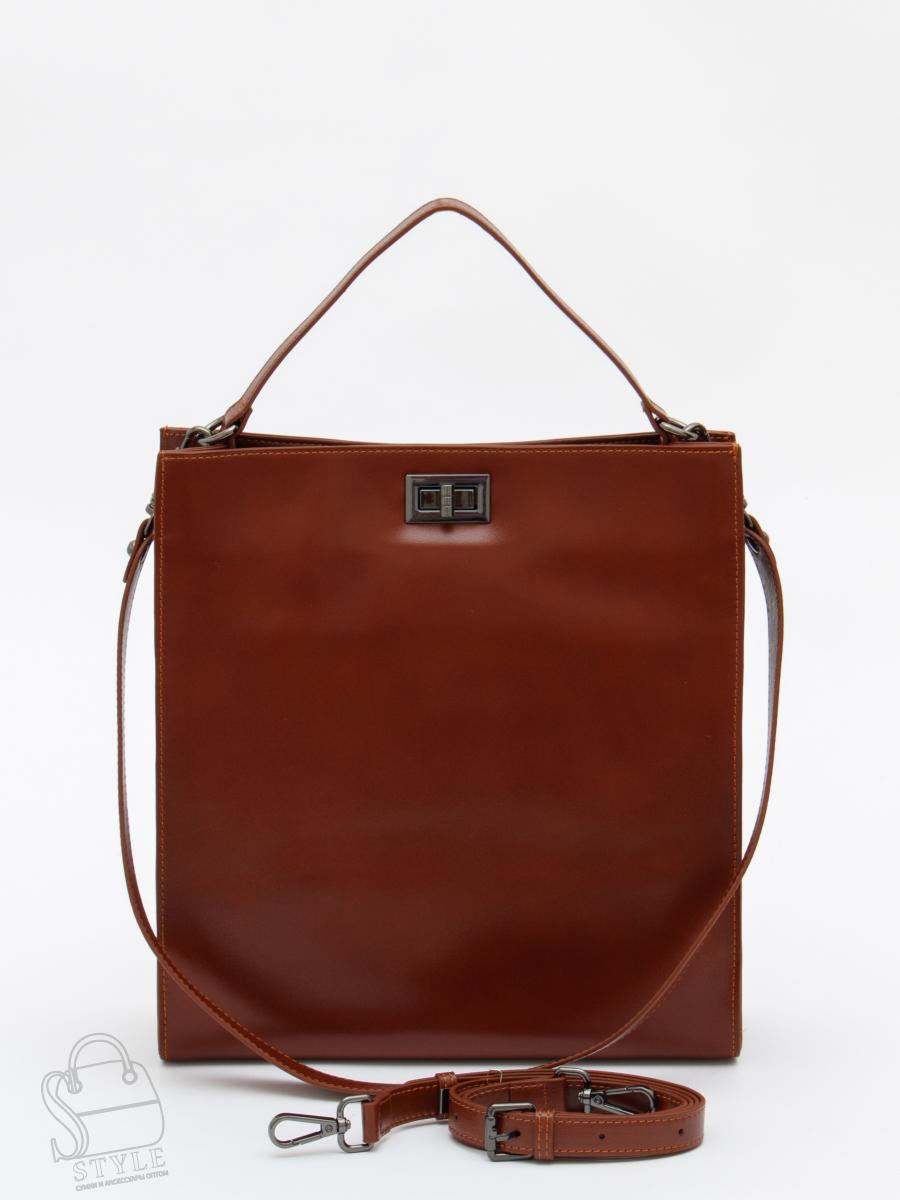 Сумка женская кожаная 7735VG coffee Vitelli Grassi в Новосибирске