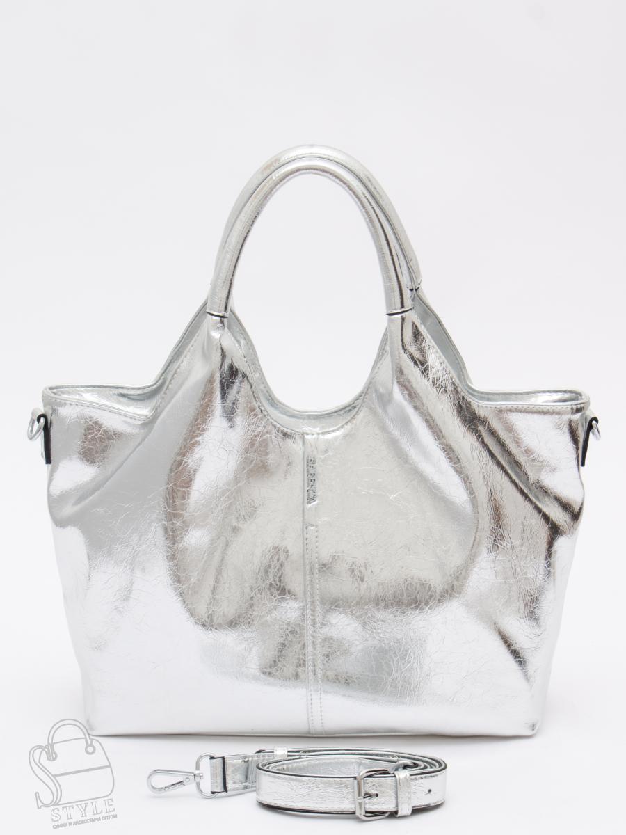 Сумка женская 98319L silver Velina Fabbiano-Safenta