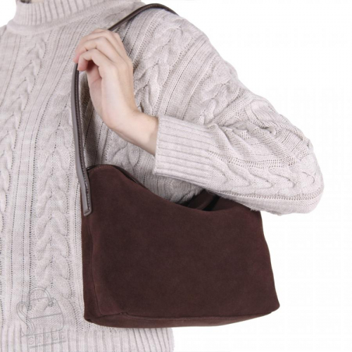 Сумка женская кожаная 990105NNAA coffee Natale Navetta