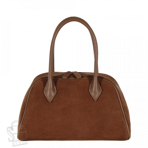 Сумка женская кожаная 88018AA brown Polina&Eiterou