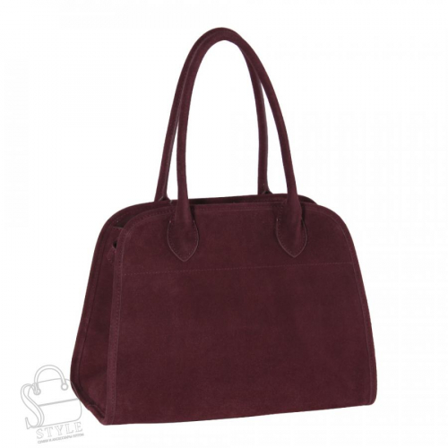 Сумка женская кожаная 1336THAA burgundy Polina&Eiterou