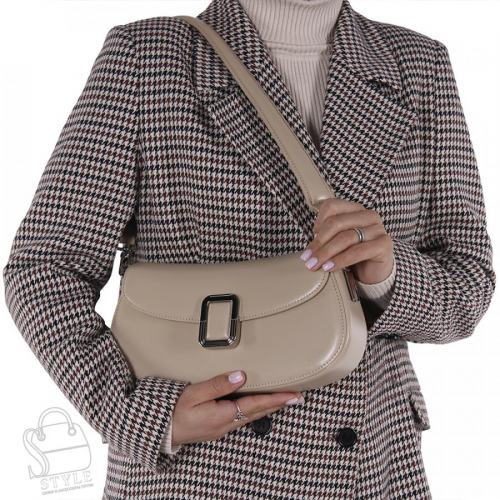 Сумка женская кожаная 1015NL beige NL