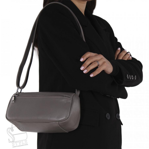 Сумка женская кожаная 6076NN gray Natale Navetta