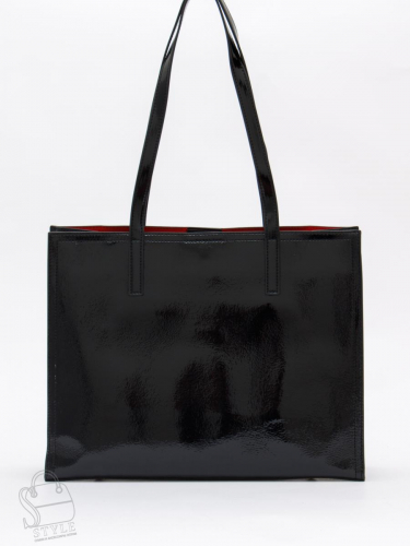 Сумка женская кожаная 1002M black Polina&Eiterou