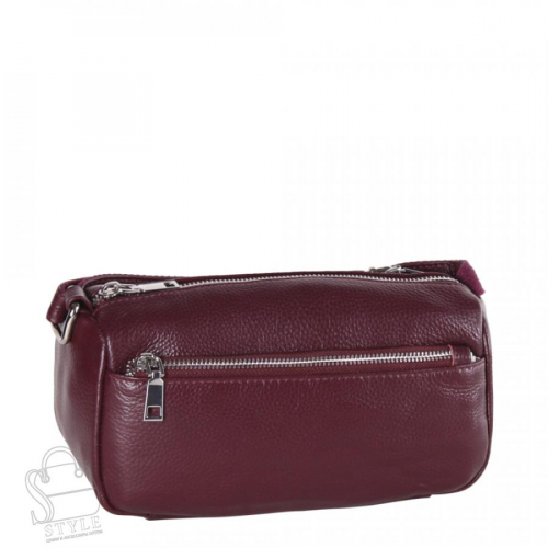 Сумка женская кожаная 6076NN eggplant Natale Navetta