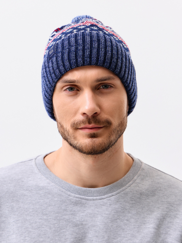Шапка на флисе с шерстью мериноса ESM 25335